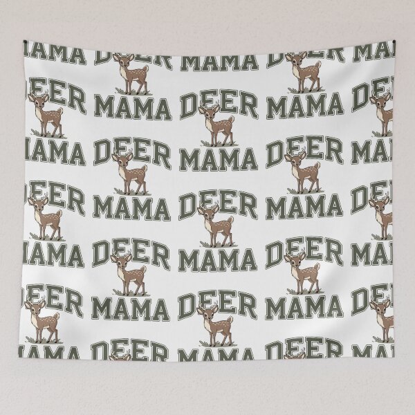 Item preview, Deer Mama Wildlife Motherhood designed and sold by Taans-Creation.