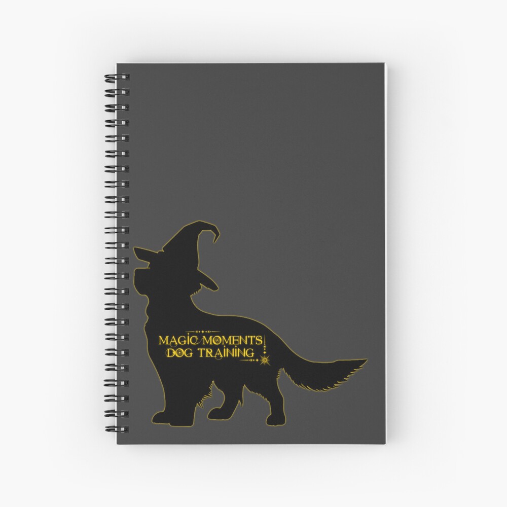 Item preview, Spiral Notebook designed and sold by MMDogtraining.