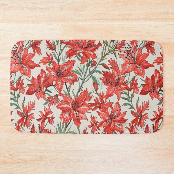 Item preview, Vibrant red flowers designed and sold by CoolPixels.