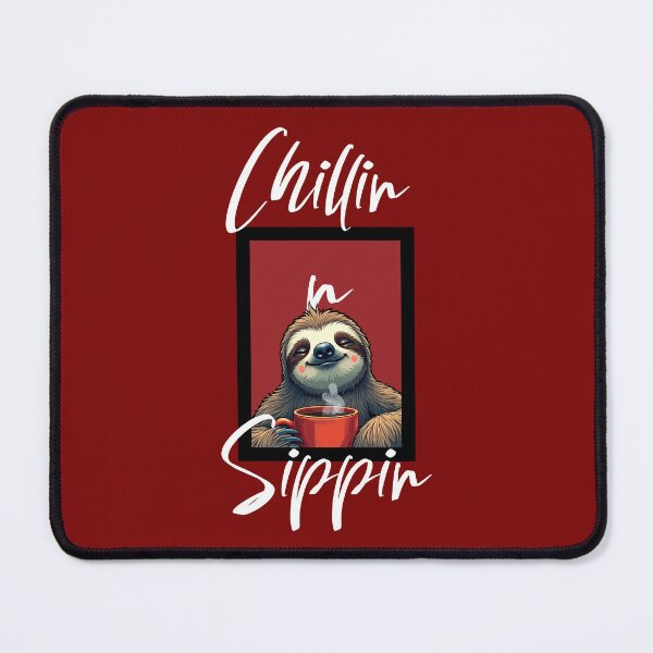 Item preview, Coffee Sloth / Chillin n Sippin designed and sold by DarrenAshenOne.