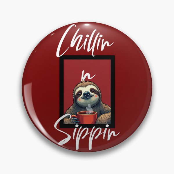 Item preview, Coffee Sloth / Chillin n Sippin designed and sold by DarrenAshenOne.