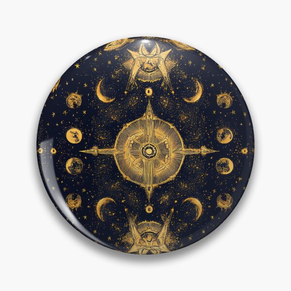 Item preview, Mysterious crescent moon seamless pattern 2 designed and sold by ArchDS.