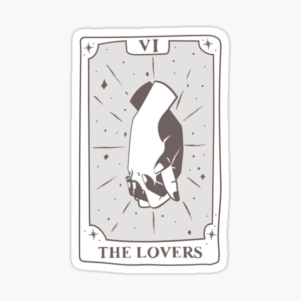 Vista previa del artículo con la obra «La carta del Taro de los Enamorados», diseñado y vendido por extramagicguide.
