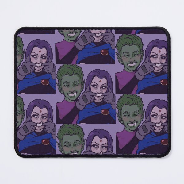 Item preview, Beast boy and Raven designed and sold by MiniMleko.