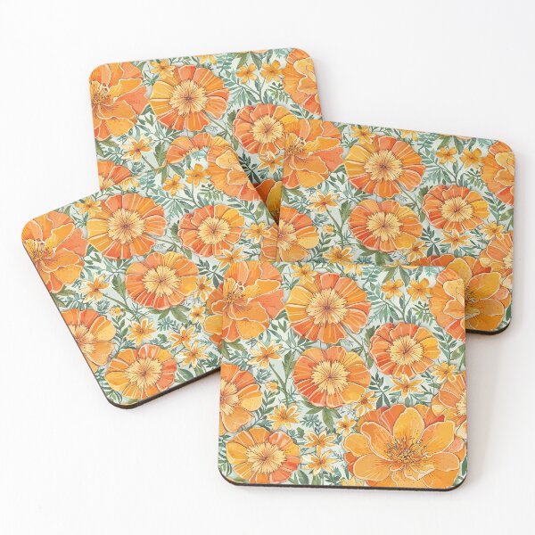 Item preview, Marigold flower designed and sold by CoolPixels.