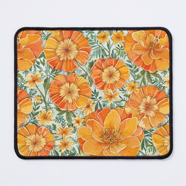 Item preview, Marigold flower designed and sold by CoolPixels.