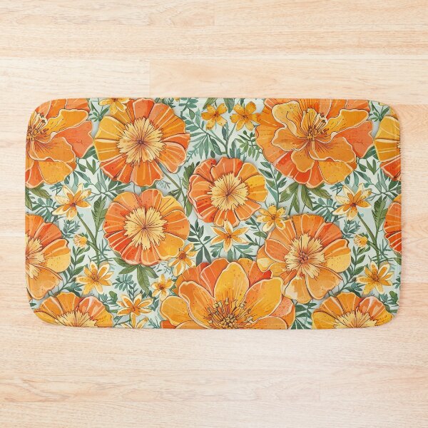 Item preview, Marigold flower designed and sold by CoolPixels.