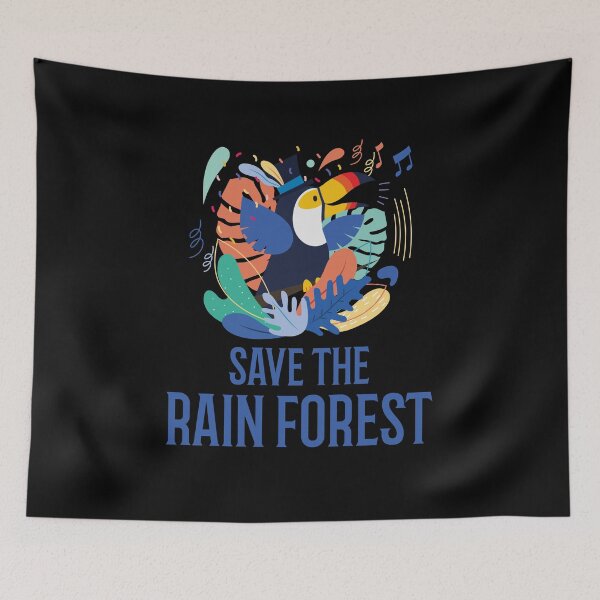 Item preview, Save the Rain Forest designed and sold by 87-Aesthetics.