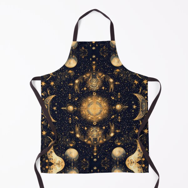 Item preview, Mysterious crescent moon seamless pattern 3 designed and sold by ArchDS.