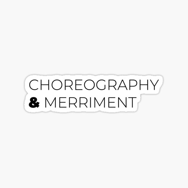 Item preview, Choreography and Merriment designed and sold by Yue Miko.