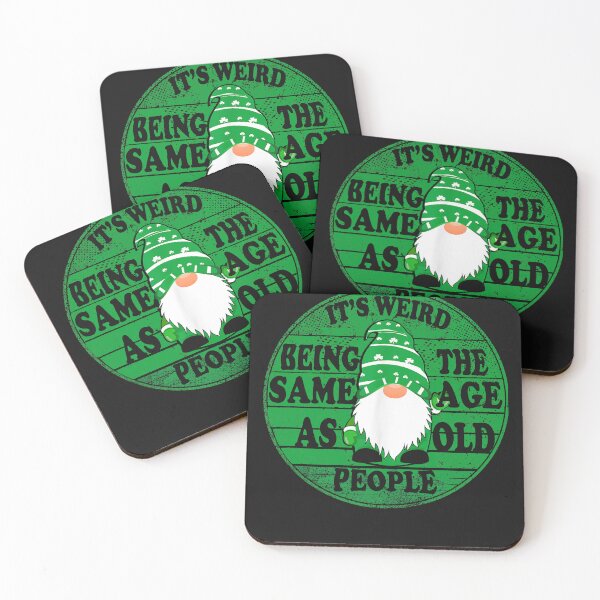 Item preview, Retro It's Weird Being The Same Age As Old People Funny Gift Patrick's Day designed and sold by MOHAMED FRASER.