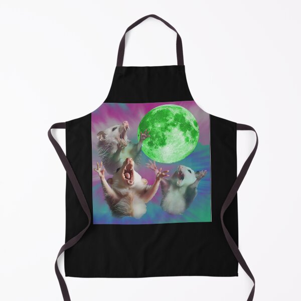 Item preview, Possum Moon Howling Opossum 3 Head Funny Weird Cursed Color designed and sold by MOHAMED FRASER.