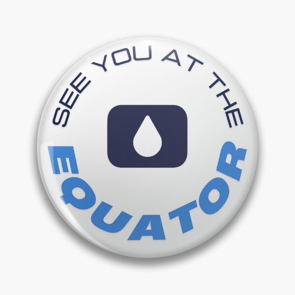 Item preview, See you at the equator! designed and sold by SwiftStickerz.