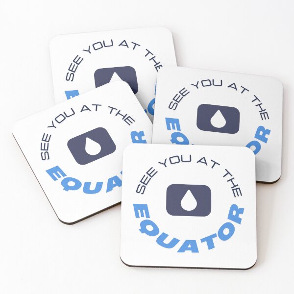 Item preview, See you at the equator! designed and sold by SwiftStickerz.
