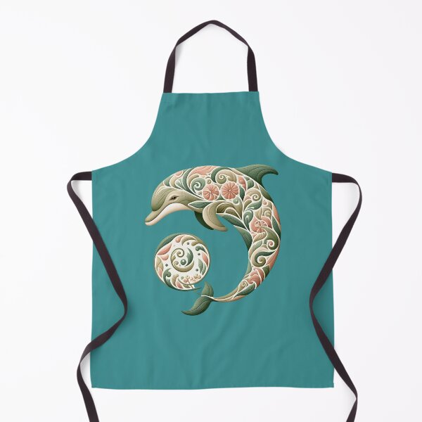 Item preview, Bottlenose Dolphin Botanical Nature Art Illustration3 designed and sold by BirdsnStuff.