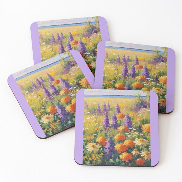 Aperçu de l'œuvre Peinture de fleurs sauvages printanières créée et vendue par RaddyMae.