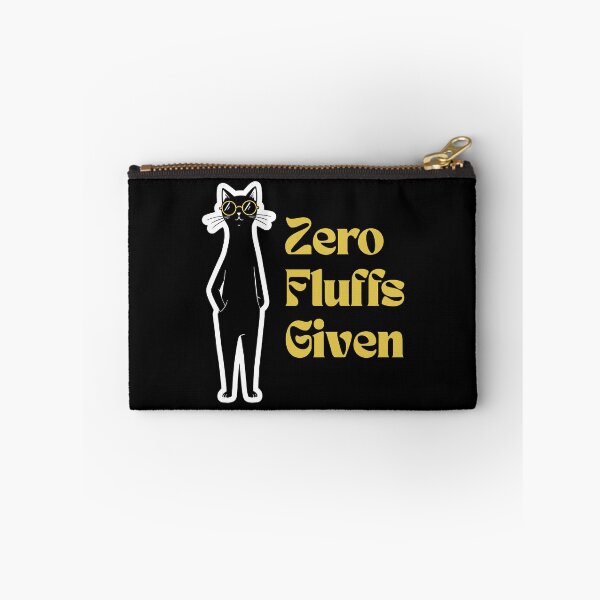 Item preview, Sassy Black Cat – Zero Fluffs Given Expression designed and sold by Meow Cat.
