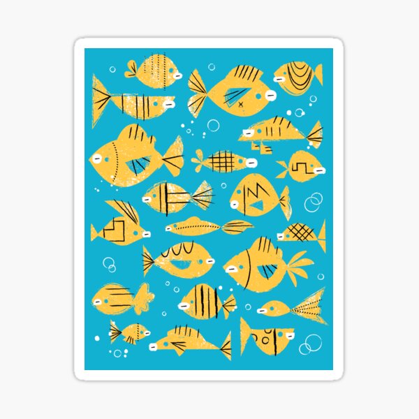 Fishlips Sticker