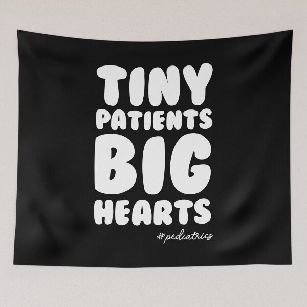 Item preview, Tiny Patients Big Hearts Pediatric Nurse  designed and sold by Mustapha  ALAHAYANE.