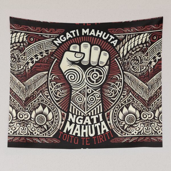 Item preview, Ngāti Mahuta - Toitū Te Tiriti designed and sold by Wiredart.