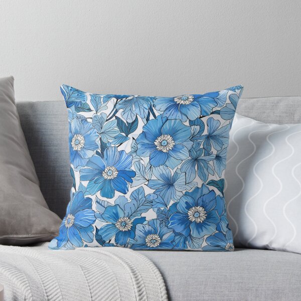 Artikel-Vorschau von Blaue Lechenaultia-Blume, designt und verkauft von CoolPixels.