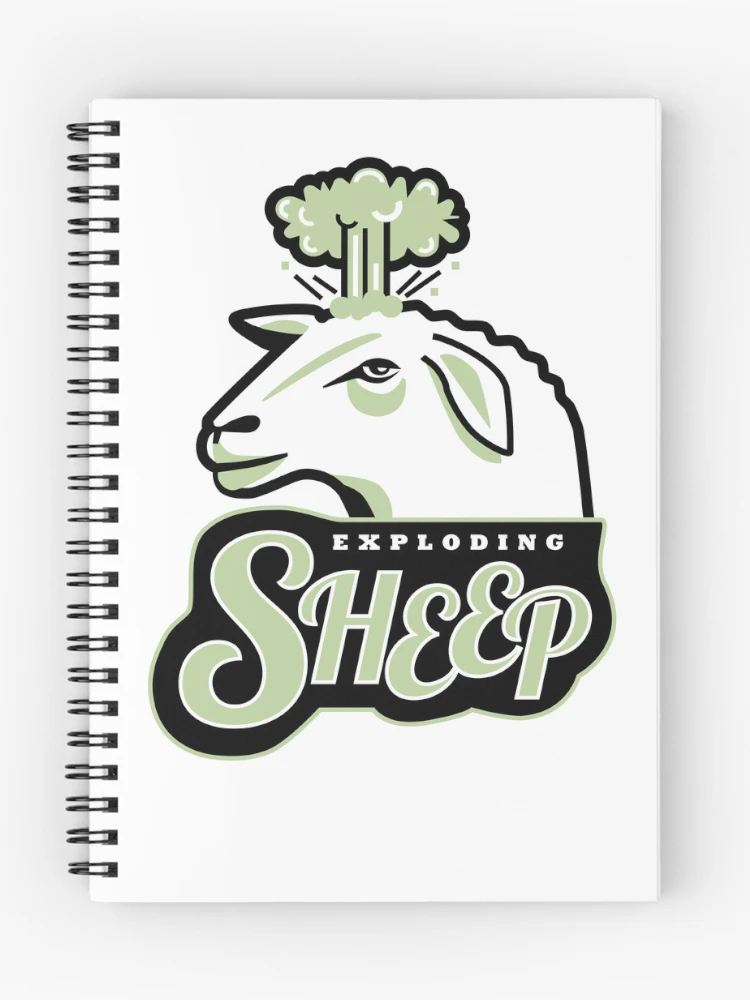 Thumbnail 1 of 3, Journal, Exploding Sheep designed and sold by Gopherstown, OR.