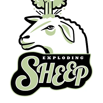 Artwork thumbnail, Exploding Sheep by Gopherstown, OR