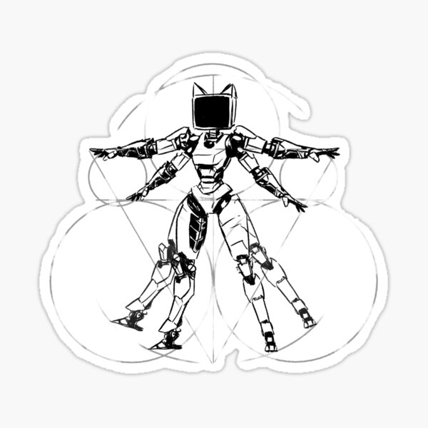 Item preview, Kerfur Omega "Vitruvian Man" Fanart | By Alpehlion_Host | Voices of the Void Fanart designed and sold by Pec0ra.