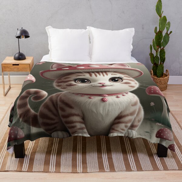 Item preview, Mushroom Cat 7 designed and sold by Dose of Dysfunction.