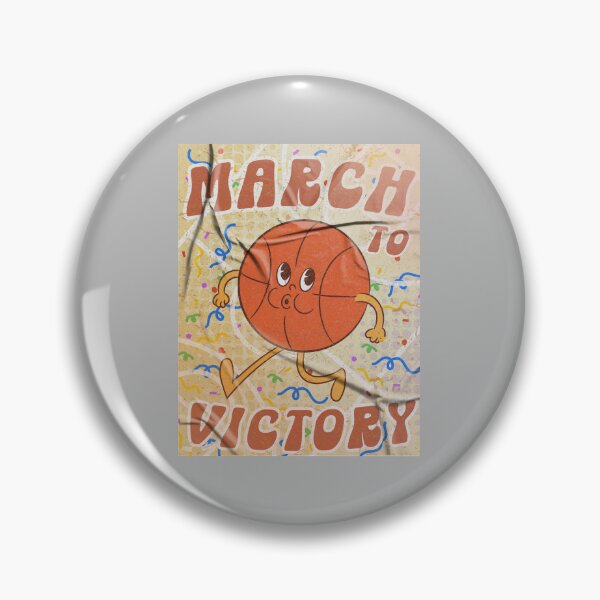 Item preview, March To Victory (Basketball Vintage Design) designed and sold by Keeping Art Heavenly.