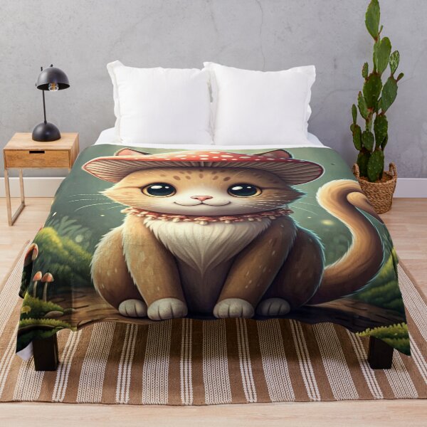 Item preview, Mushroom Cat 8 designed and sold by Dose of Dysfunction.