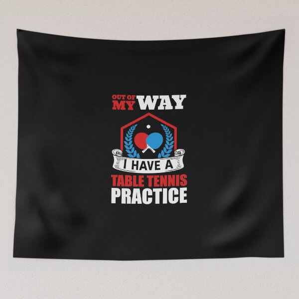 Item preview, Funny Table Tennis Player Saying designed and sold by miaa-artistshop.