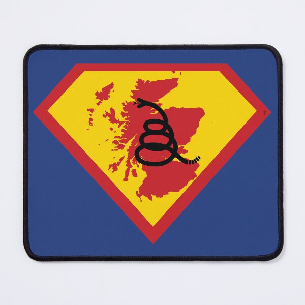 Item preview, SCOTTISH SHIELD - Freedom Is The Superpower - Modern Gadsden Snake Flag - Dont Tread On Me SUPERHERO SCOTLAND design designed and sold by pelagio.
