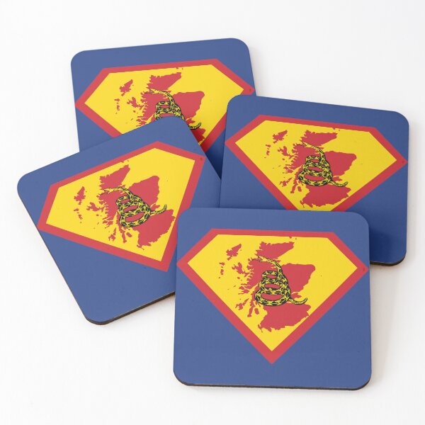 Item preview, SCOTTISH SHIELD - Freedom Is The Superpower -  Gadsden Snake Flag - Dont Tread On Me SUPERHERO SCOTLAND design designed and sold by pelagio.