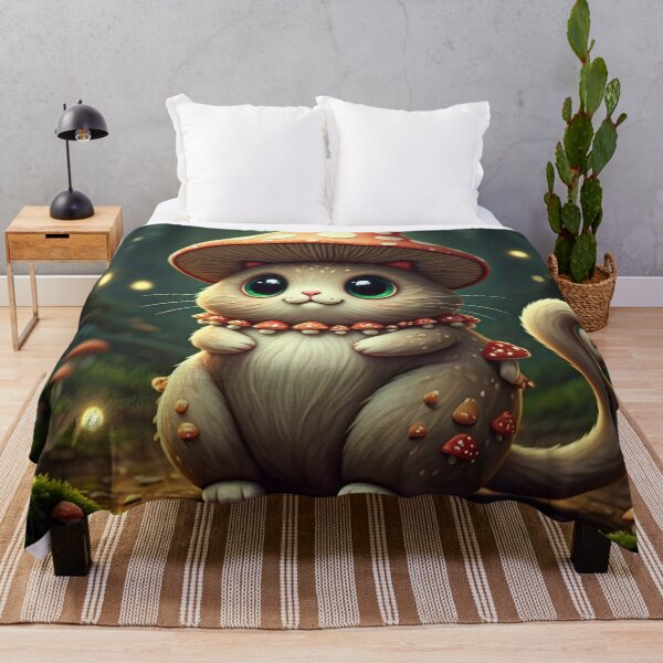 Item preview, Mushroom Cat 9 designed and sold by Dose of Dysfunction.
