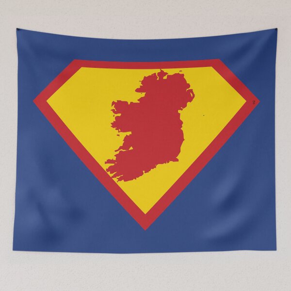 Item preview, ESCUDO IRLANDÉS - La libertad es el superpoder - Diseño SUPERHERO IRELAND ÉIRE designed and sold by pelagio.