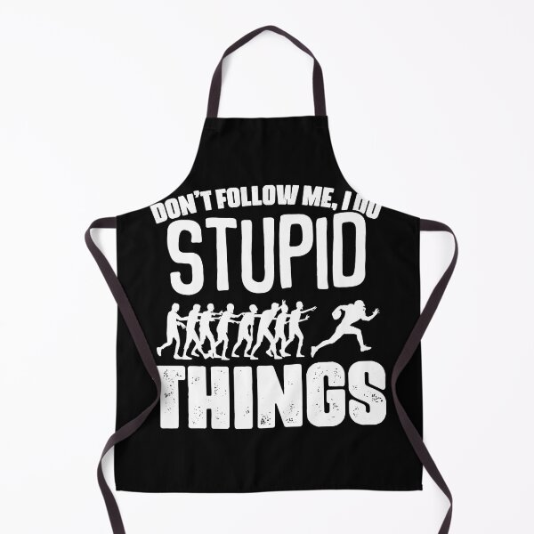 Item preview, Don't Follow Me I Do Stupid Things Funny Football Zombie Fan designed and sold by GabrieSketcham.