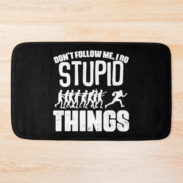 Item preview, Don't Follow Me I Do Stupid Things Funny Football Zombie Fan designed and sold by GabrieSketcham.