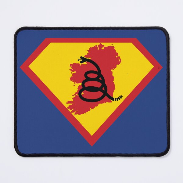 Item preview, IRISH SHIELD - Freedom Is The Superpower - Modern Gadsden Snake Flag - Dont Tread On Me SUPERHERO IRELAND ÉIRE design designed and sold by pelagio.