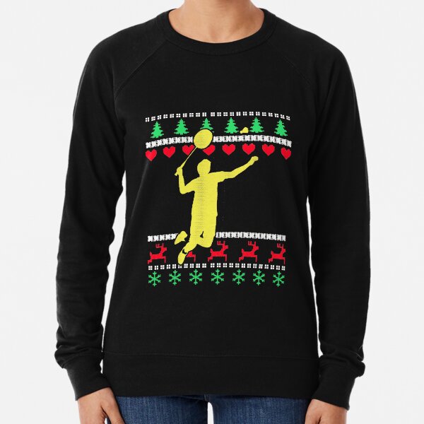 Artikel-Vorschau von Badmintonspieler Hässliches Weihnachten, designt und verkauft von allistermariam.