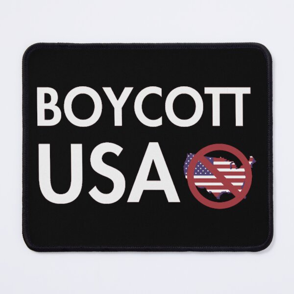 Item preview, Boycott USA flag designed and sold by ShirleyWyant.