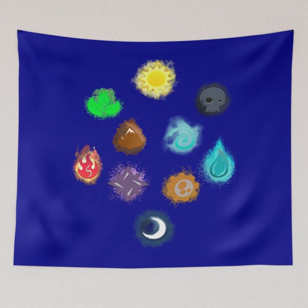 Item preview, Symbols of Skylands (Dark Blue) designed and sold by MurpheusTech.