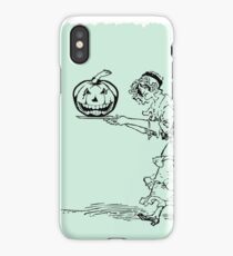 Happy Halloween Evil Pumpkin iPhone Case