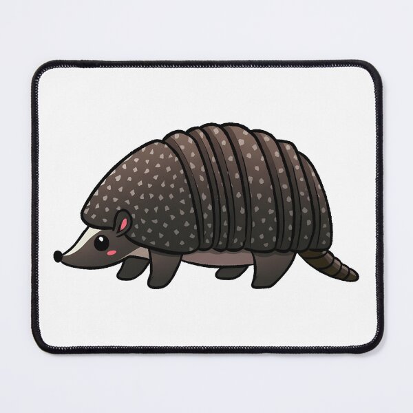 Item preview, Quirky Armadillo Sticker - Perfect Gift for Wildlife Lovers designed and sold by Templatemini.
