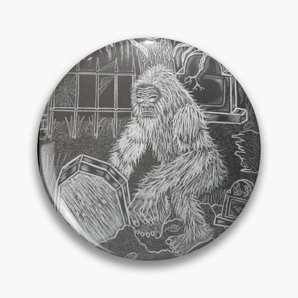 Item preview, “Grave Robber of Whispering Pines” Sasquatch Bigfoot designed and sold by SasquatchShop.