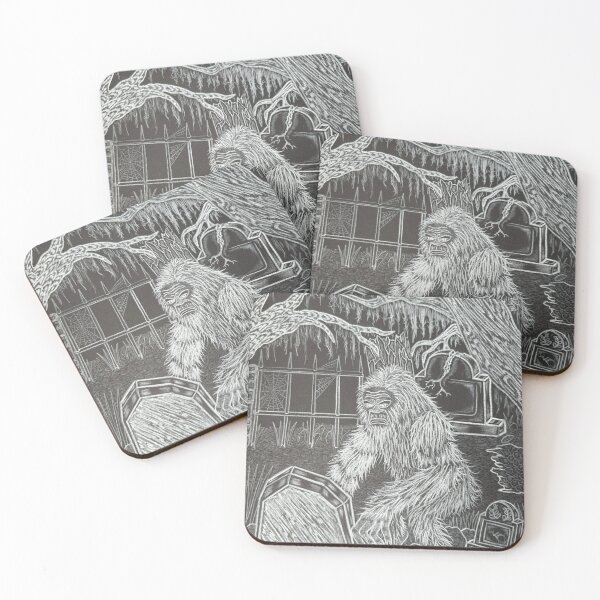 Item preview, “Grave Robber of Whispering Pines” Sasquatch Bigfoot designed and sold by SasquatchShop.