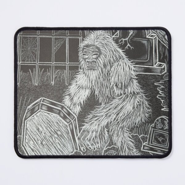 Item preview, “Grave Robber of Whispering Pines” Sasquatch Bigfoot designed and sold by SasquatchShop.
