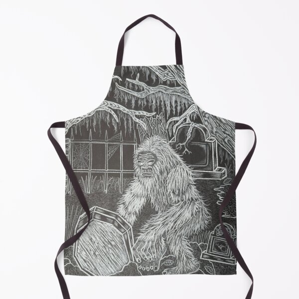 Item preview, “Grave Robber of Whispering Pines” Sasquatch Bigfoot designed and sold by SasquatchShop.