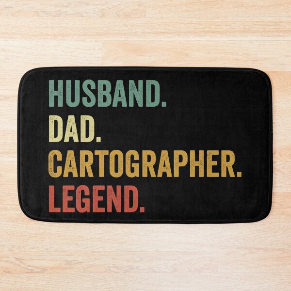 Item preview, Husband Dad Cartographer Legend Funny Cartographer designed and sold by RareBunny.