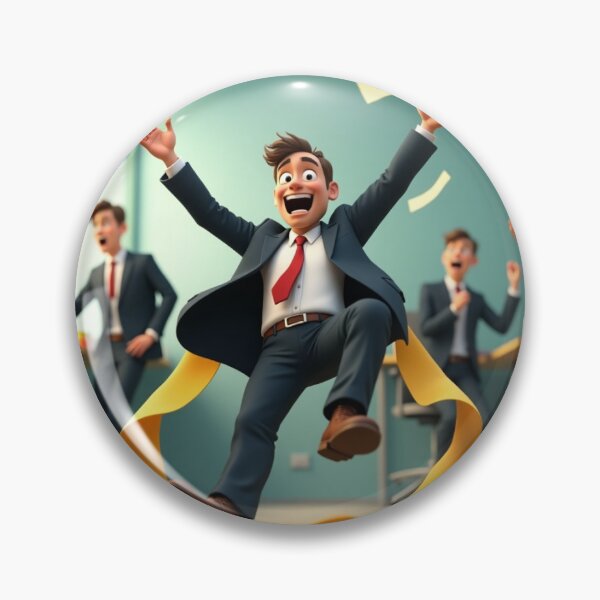 Item preview, Slippery Business: Corporate Chaos in 3D designed and sold by Srahul.